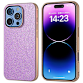 Pikkukuva 1 / 4: iPhone 16 Pro -kotelo, galvanointi, kimallepintainen PU+TPU-suojakotelo Multicolor Style A