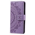 Miniatyrbillede 5 af 5: Til Samsung Galaxy A16 5G/A16 4G Etui Præget Totem PU Læder Wallet Stand Telefon Cover Multicolor Style A