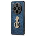 Miniatyrbillede 1 af 5: CASENEO D22 Etui til Oppo Find X8 5G, foldbart stativ, retro læder bagcover Multicolor Style F