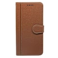 Pikkukuva 5 / 5: Xiaomi Redmi K70 Ultra Lompakkokotelo Magneettikiinnityksellä Nahkainen Puhelinkotelo Hihnalla - Vihreä Multicolor Brown