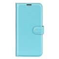 Miniatyrbillede 5 af 5: Til ZTE Blade V70 Etui Litchi Tekstur Stødsikkert Læder Wallet Telefon Cover - Grøn Multicolor Blue
