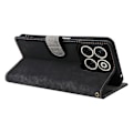 Miniatyrbillede 4 af 5: Til ZTE Blade V70/nubia V70 Wallet Case RFID-blokering PU Læder Cover Stand View - Grøn Multicolor Black