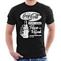 Miniatyrbillede 1 af 5: Coca Cola Pause And Refresh Retro Herre T-shirt Black S