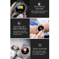 Miniatyrbild 5 av 5: Smart Watch Full Touch Screen Sov Mån Fitness Tracker Klocka Väder Watch Smart Watch För Ios Android (svart)