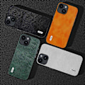 Pikkukuva 3 / 3: iPhone 15 Plus -puhelimen suojakotelo, pölytiivis PU-nahkapäällysteinen TPU-puhelinkuori Multicolor Style C