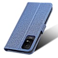 Miniatyrbild 5 av 5: För Tcl Ion X Diamond Texture Läder Phone Case anti-scratch Cover Blue