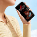 Miniatyrbild 5 av 5: För Iphone 15 Plus Pu Läder Case Mönster Skrivbord Cover Don t Touch