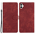 Miniatyrbillede 1 af 5: Til Samsung Galaxy A05 4G Etui PU Læder Foldbart Stativ Ensfarvet Telefoncover Multicolor Style G