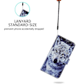 Miniatyrbild 4 av 5: Fodral för Oppo A38 4G Mönstertryckt PU Läder Ställ Plånbok Telefonskydd Multicolor Style F