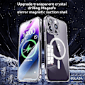 Miniatyrbild 2 av 5: SULADA Skal för iPhone 15 Pro Max TPU+PC Kompatibelt med MagSafe Telefonskal med Linsskydd Multicolor Style C