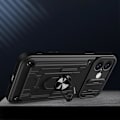 Miniatyrbillede 4 af 5: PC+TPU-etui med støttefod og kameraskydedæksel til iPhone 16 Plus Multicolor Style A