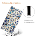 Miniatyrbillede 5 af 5: Til Samsung Galaxy A35 5G Etui Mønsterprint PU Læder Telefon Stand Cover Multicolor Retro Totem