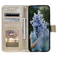 Pikkukuva 2 / 5: Samsung Galaxy A16 5G/A16 4G -kotelo, kuvioitu toteemi PU-nahkainen lompakkokotelo jalustalla Multicolor Style D
