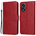 Miniatyrbillede 1 af 5: Til Oppo A38 4G Etui Wallet Telefon Stand Shell PU Læder Cover med Kalvetekstur Multicolor Style C