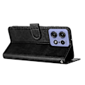 Miniatyrbillede 2 af 5: Til Motorola Edge 50 Pro 5G Etui Kalvetekstur Læder Stand Wallet Anti-fald Telefoncover Multicolor Style A