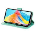 Miniatyrbillede 4 af 5: Til Oppo A38 4G Etui Slankt Anti-drop Pung Stativ PU Læder Cover Multicolor Style C