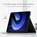 Miniatyrbild 4 av 5: För Xiaomi Pad 6 PU Läder Tablet Fodral Fullt Skydd Ställ Tablet Skydd