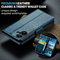 Miniatyrbillede 5 af 5: Til Samsung Galaxy A06 Case CASEME 023 Series RFID-Blokerende Blankt Stativ Telefon Cover Multicolor Style A