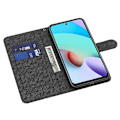 Miniatyrbild 2 av 5: För Xiaomi Redmi Note 13 4G Mobilskal 3D Mönstertryck Läder Flipfodral med Handrem Multicolor Style C