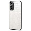 Pikkukuva 1 / 4: Samsung Galaxy A35 5G Nahkainen Takakuori Krokotiilikuviolla Suojaava Kotelo Multicolor Style D