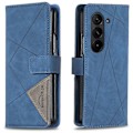 Pikkukuva 1 / 5: BINFEN COLOR BF05 Samsung Galaxy Z Fold6 5G -kotelolle PU-nahkainen geometrinen puhelinkuori Multicolor Style E