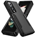 Miniatyrbild 1 av 5: För Samsung Galaxy Z Fold4 5G PC+TPU Dubbla Lager Skydd Skal Anti-fall Mobilskal Multicolor Style D