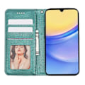 Miniatyrbild 2 av 5: Plånboksfodral för Samsung Galaxy A26 5G Stark Magnetisk Rutmönster Präglat Läder Flip Multicolor Style D