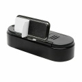 Miniatyrbillede 2 af 5: 2 I 1 LCD Digital Bil Elektronisk LED Ur Termometer M/ Baggrundslys Sort