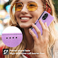Miniatyrbillede 4 af 5: DIERFENG DF-03 Etui til Oppo A38 4G Præget Telefon Stand Cover Magnetisk Wallet Multicolor Style D