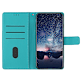 Miniatyrbillede 3 af 5: Til Samsung Galaxy A35 5G Telefon Cover Præget Rombe Tegnebog Stativ Læder Cover Multicolor Style D