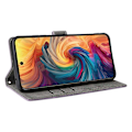 Miniatyrbillede 3 af 5: Til ZTE Blade V70/nubia V70 Wallet Case RFID-blokering PU Læder Cover Stand View - Grøn Multicolor Purple