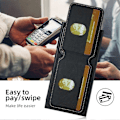 Miniatyrbillede 5 af 5: SUTENI H02 Etui med Støttefod og Kortpladser i Læder til Samsung Galaxy S23 Ultra Multicolor Style A