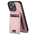 Miniatyrbillede 2 af 5: SUTENI H02 til iPhone 12 6,1 tommer/12 Pro 6,1 tommer Cover Vertikal Flip PU Læder Etui Multicolor Style E