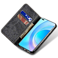 Pikkukuva 2 / 5: Honor 90 Nahkainen Käännettävä Puhelinkotelo Farkkukangas Tekstuurilla Lompakko Jalusta Suojus Multicolor Style A