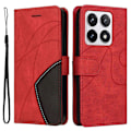 Pikkukuva 1 / 5: KT Leather Series-1 Xiaomi 14T Pro -puhelinnahkakotelo, värillinen, lompakkoteline Multicolor Style D