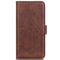 Miniatyrbillede 5 af 5: Til Motorola Moto G75 5G Etui Stativ Kohud Tekstur PU Læder Telefon Cover Multicolor Style C