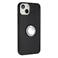Miniatyrbild 2 av 5: Skyddsskal för iPhone 15 Smartphone med Spegelliknande Ringstativ, Matt TPU-fodral Multicolor Style A
