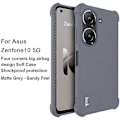 Miniatyrbild 2 av 5: IMAK Matt Skyddsfodral för Asus Zenfone 10 5G, Mjukt TPU Stötsäkert Baksidesskydd Multicolor Style A