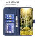 Miniatyrbilde 3 av 5: BINFEN COLOR BF05 Deksel til Samsung Galaxy A15 4G, preget lommebok, mobildeksel i lær Multicolor Style C