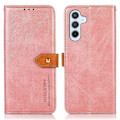 Miniatyrbillede 1 af 5: KHAZNEH Etui til Samsung Galaxy A15 4G, PU-læder med kohudtekstur og stativ Multicolor Style C