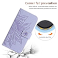 Miniatyrbillede 5 af 5: Til Xiaomi 14 Pro Etui Hud-berørings Wallet Stand Læder Cover med Skulderrem Multicolor Style C