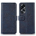Miniatyrbillede 1 af 5: Til Oppo A58 4G Ko Læder Tekstur Telefon Etui Wallet Stand Stødsikker Læder Telefon Cover Multicolor Style B