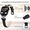 Pikkukuva 3 / 5: Aitoa tyypin A lehmännahkaranneke Apple Watch Series 10 42mm/9 8 7 41mm/SE (2023) SE (2022) SE 6 -kelloon
