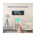 Miniatyrbild 2 av 4: 13 tum Display Led Digital Väggklocka Fjärrkontroll Bord Väckarklocka Datum Vecka Timer Automatisk Di