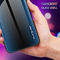 Miniatyrbild 2 av 5: För Samsung Galaxy A34 5G Mobilskal Kolfibertextur TPU+Härdat Glas Mobilskal Multicolor Style E