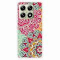 Miniatyrbillede 1 af 3: Til Xiaomi 14T Etui TPU Mønsterprint Anti-fald Telefoncover Multicolor Flower Pattern