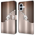Miniatyrbillede 1 af 5: Pung-etui til iPhone 16 Plus med magnetisk lukning og 3D-mønster i læder Multicolor Style N