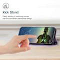 Miniatyrbild 3 av 5: Triangelmönstrat Plånboksfodral för OnePlus 11 5G, Ställ PU Läder Anti-droppskydd Multicolor Style D