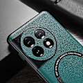Pikkukuva 2 / 5: Magneettinen puhelinkotelo OnePlus 11 5G:lle, PU-nahkapäällysteinen TPU+PC-galvanointi takakuori Multicolor Style A
