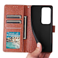 Miniatyrbillede 5 af 5: Til Oppo Reno12 Pro 5G (Global) Etui Wallet Stand View PU Læder Telefon Cover Multicolor Style C